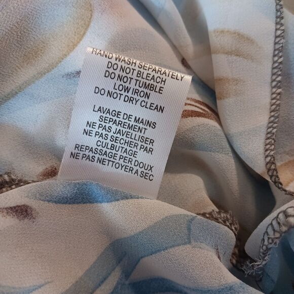 Vintage Concept XL Art-To-Wear Patchwork Blouse Tunic Abstract Floral Print... - Picture 14 of 14